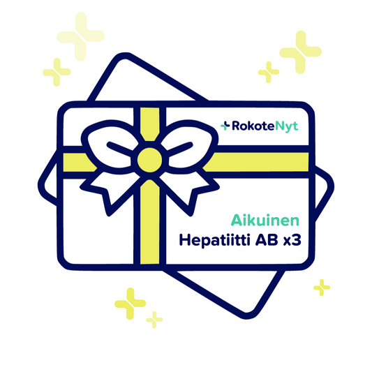 Hepatiitti AB-rokotus x3 - Aikuinen