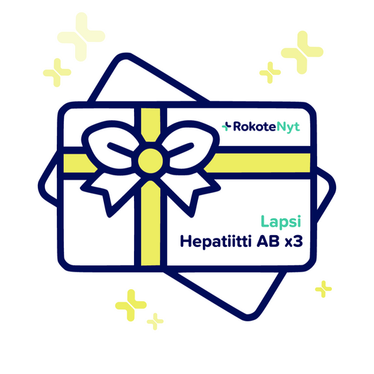 Hepatiitti AB-rokotus x3 - Lapsi
